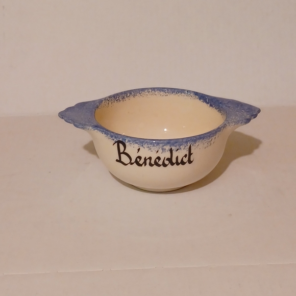 Fait Main #0 'Benedict' Decorative Porcelain Bowl/Trinket Holder- Made In France - Picture 2 of 4
